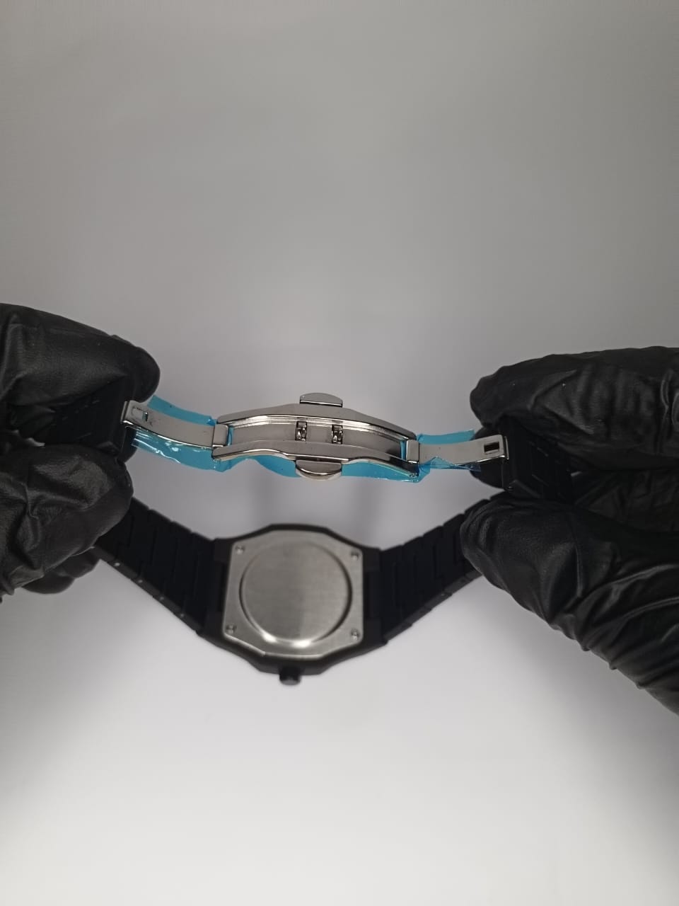 Original Black Arabic Aura Watch With Fiber Material