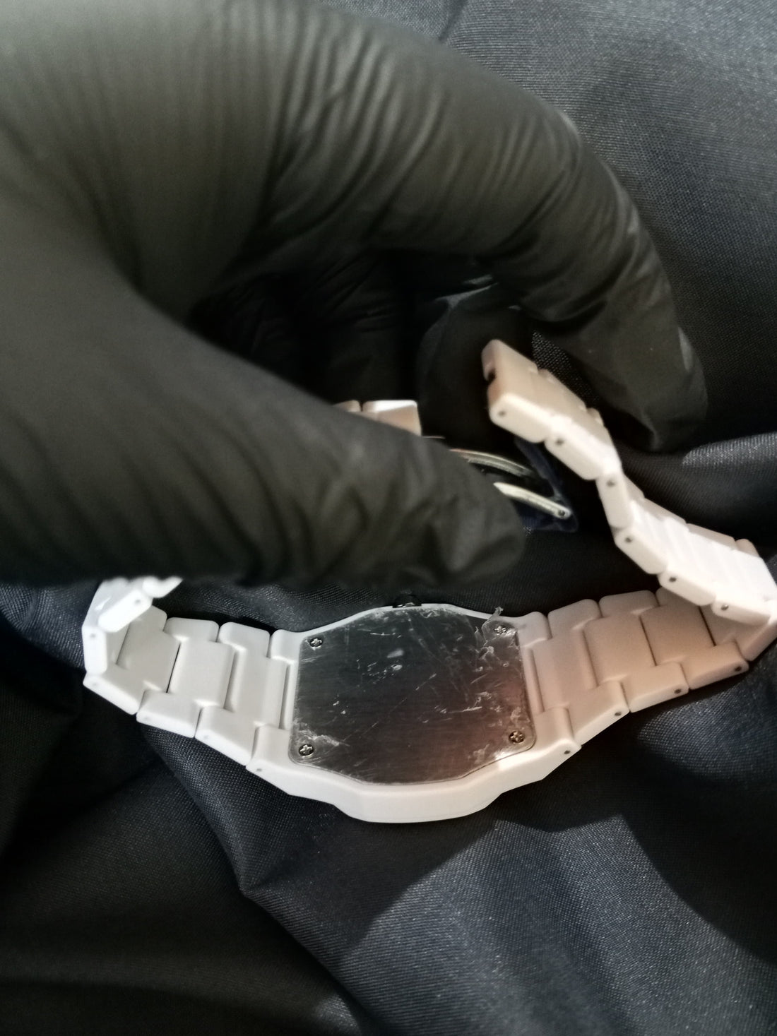 Original white  Arabic Aura Watch With fiber Material