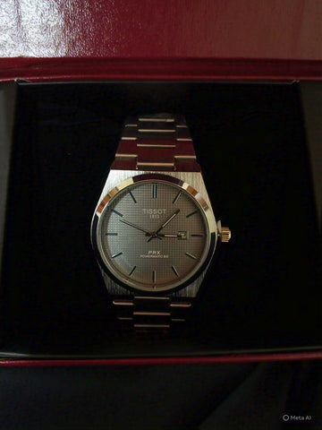 Tissot PRX Powermatic 80 Silver Stainless Steel Gray Dial Automatic